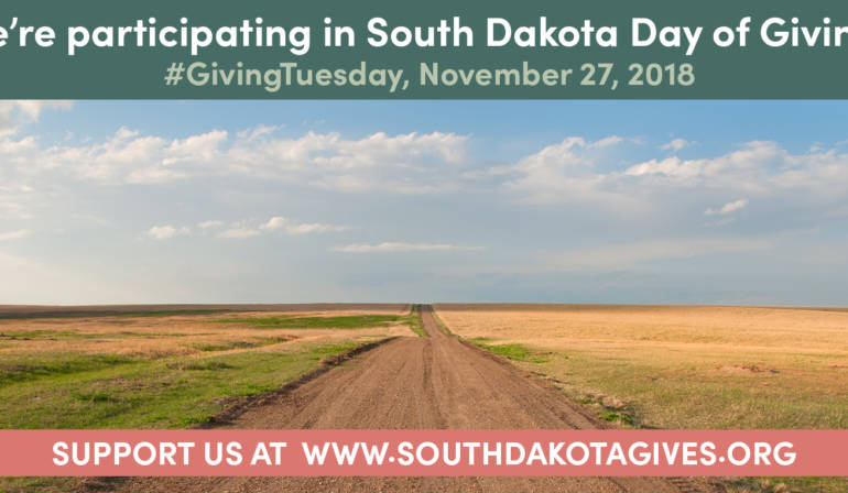 We’re Joining 53 Counties on South Dakota Day of Giving!