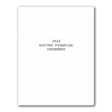 2022 Audited Financial Statements