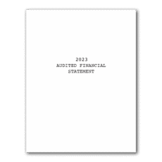 2023 Audited Financial Statements